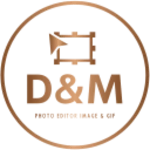 Logo of DM Photo Editor android Application 